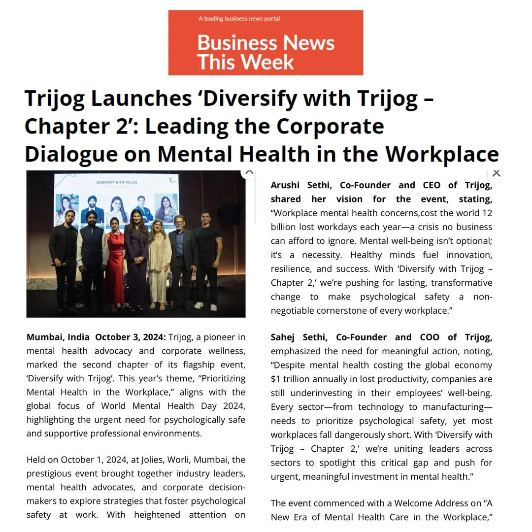 Business News This Week: Trijog launches Diversify with Trijog Chapter 2