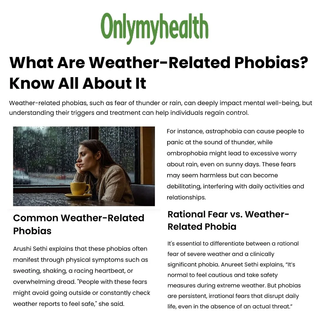 OnlyMyHealth article on weather-related phobias featuring Trijog