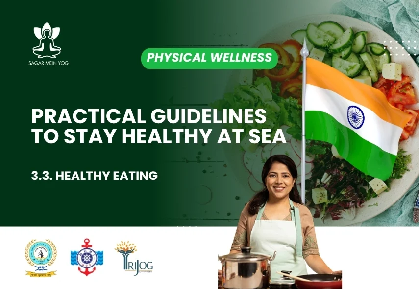 Sagar Mein Yog module for seafarers: Practical Guidelines to Stay Healthy at Sea