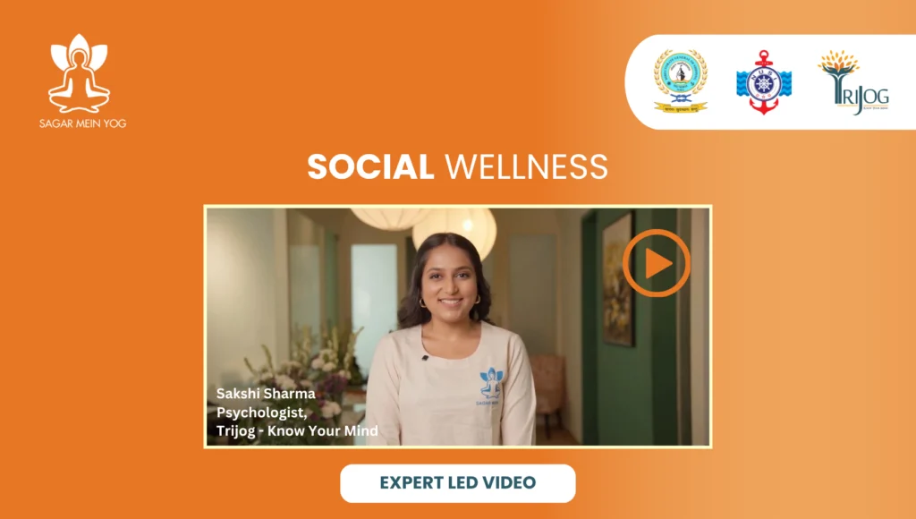 Sagar Mein Yog expert-led video on social wellness
