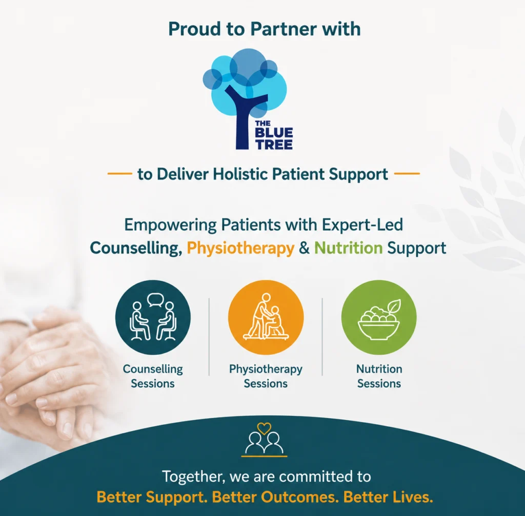 Trijog partners with The Blue Tree for holistic patient support